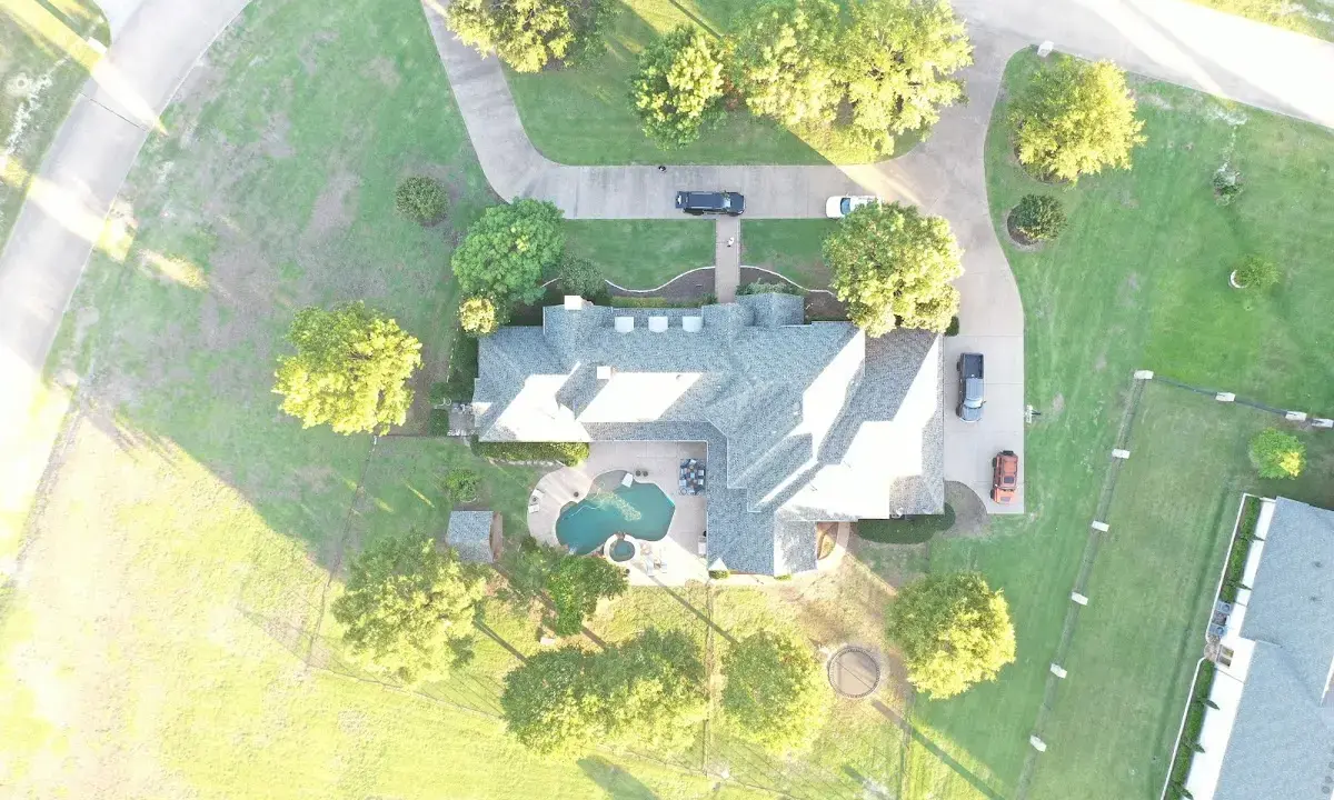 New shingle roof installation on a home in Uniontown